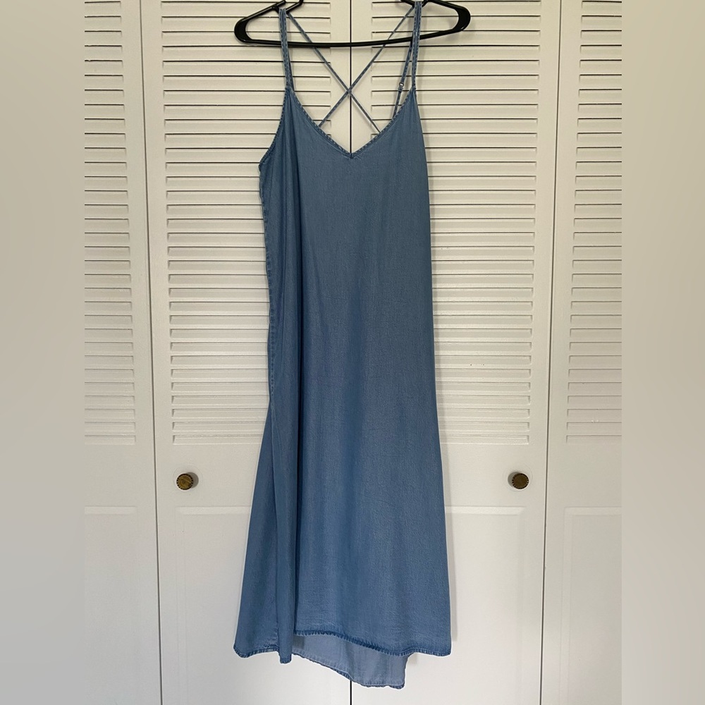 Gap chambray dress